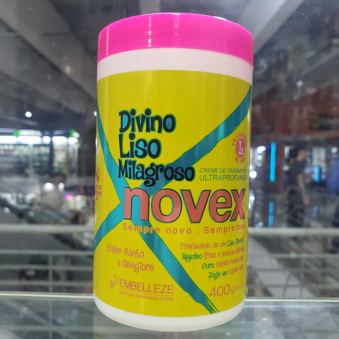 MASCARILLA NOVEX DIVINO LISO MILAGROSO 400GR