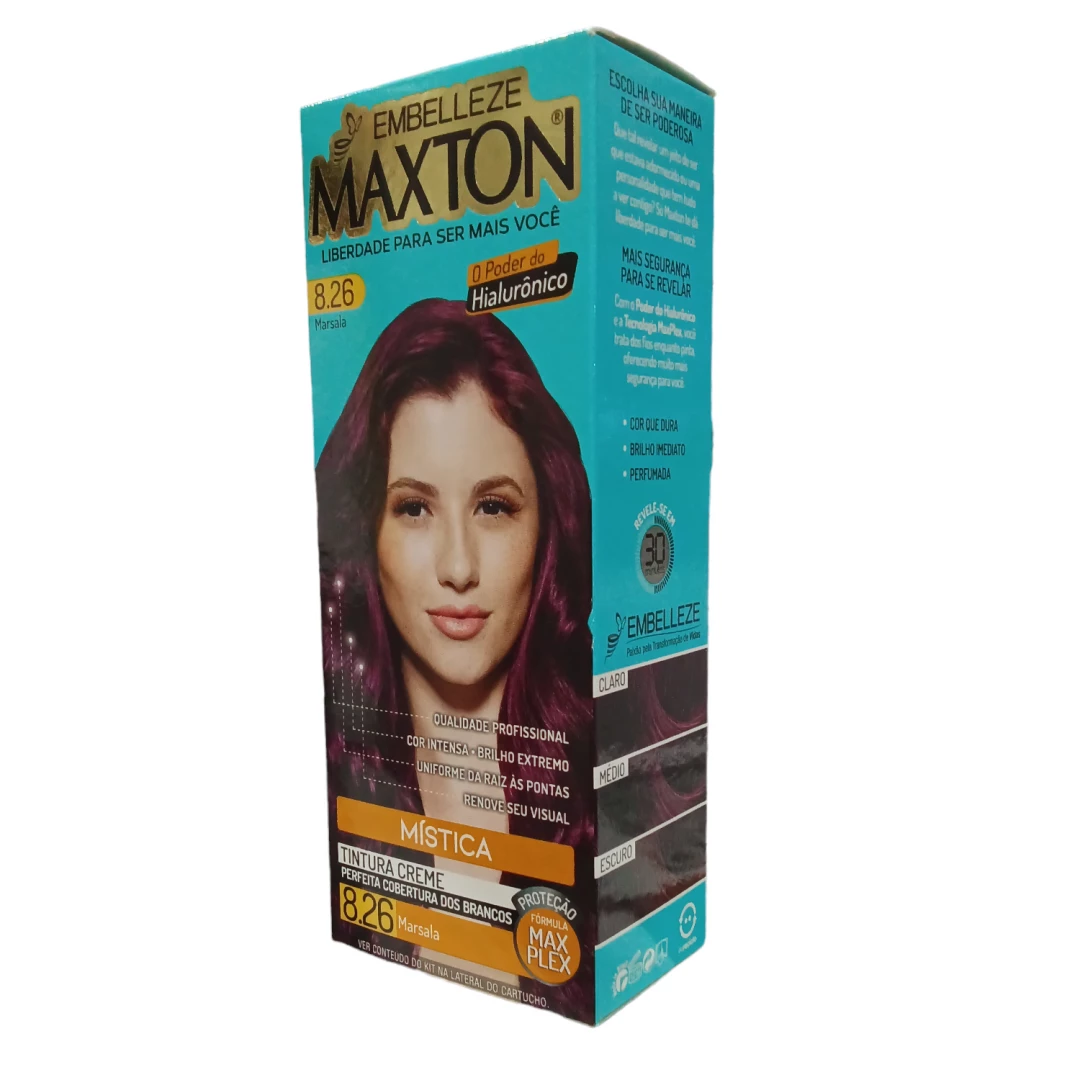 TINTE VIOLETA MAXTON 8.26 MARSALA (50 GR)