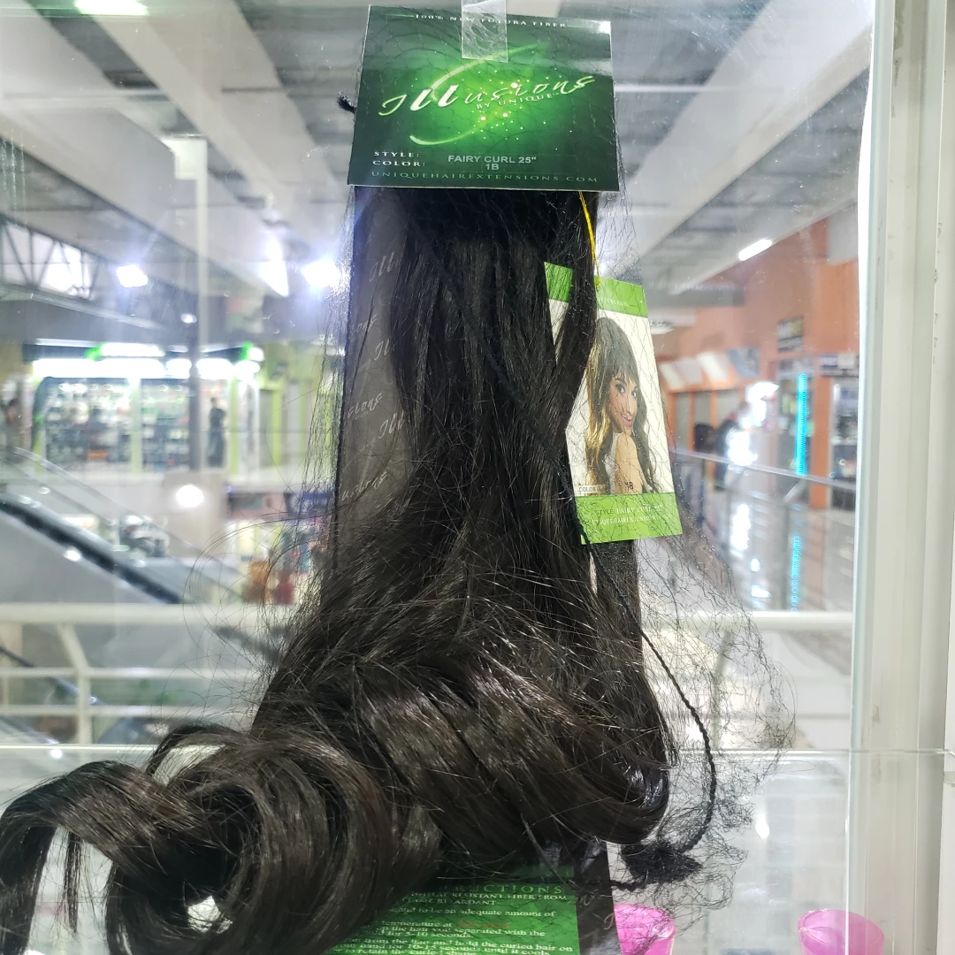 EXTENSIONES  ILLUSIONS CABELLO SINTETICO FAIRY CURL 25"