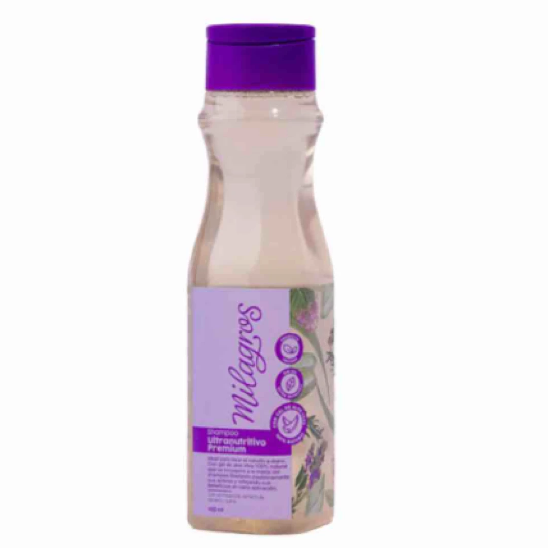 CHAMPÚ MILAGROS ULTRANUTRITIVO PREMIUM 450 ML