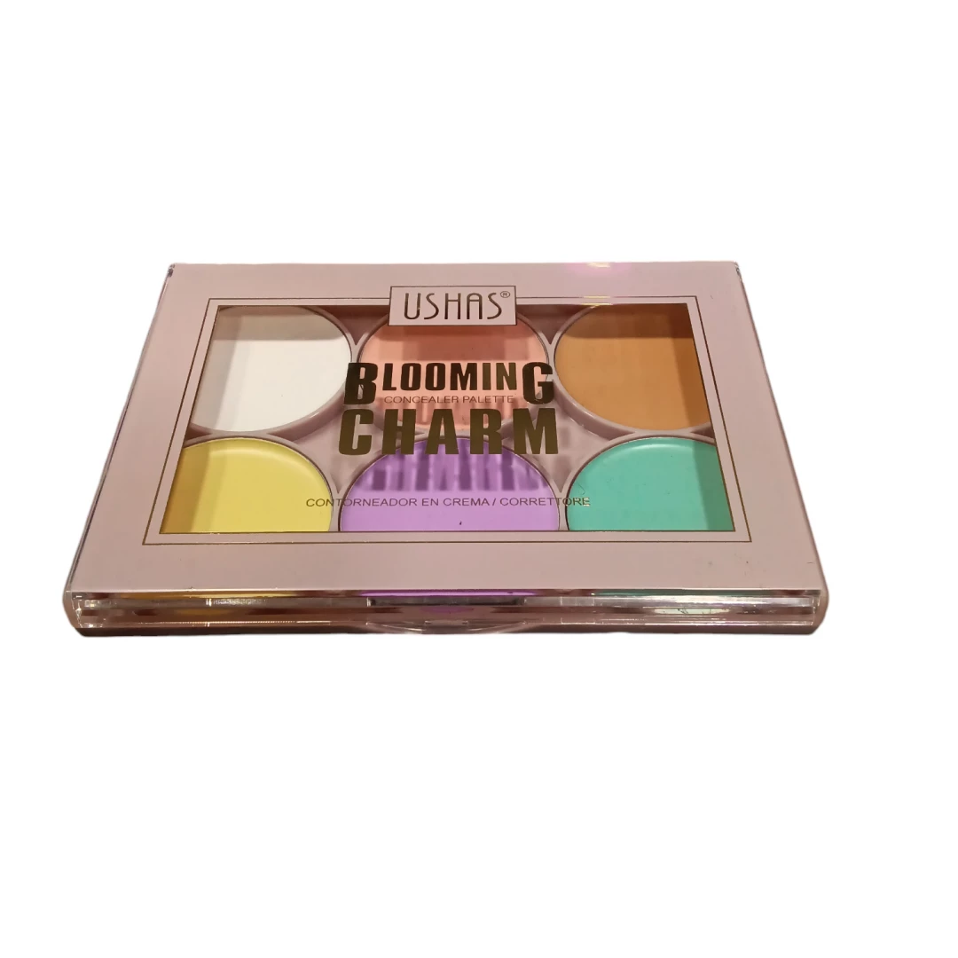 PALETA DE CONTORNO USHAS BLOOMING CHARM (6 TONOS)