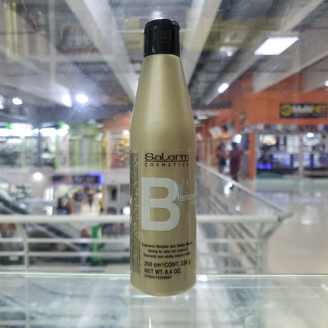 CHAMPÚ MATIZADOR SALERM BLANCOS 250ML