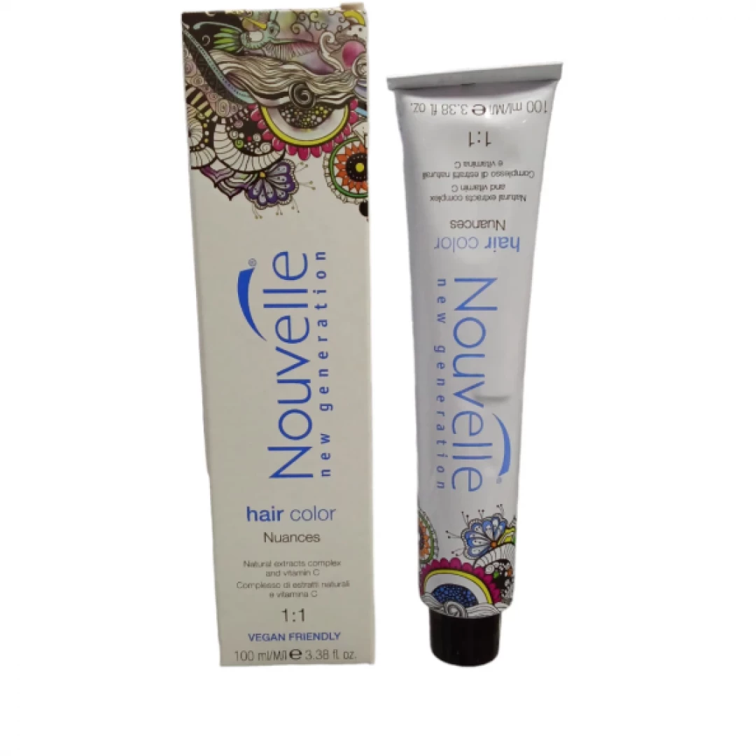 TINTE CASTAÑO CLARO COBRE NOUVELLE 5.4 (100 ML) INCLUYE CREMA OXIGENADA 100 ML