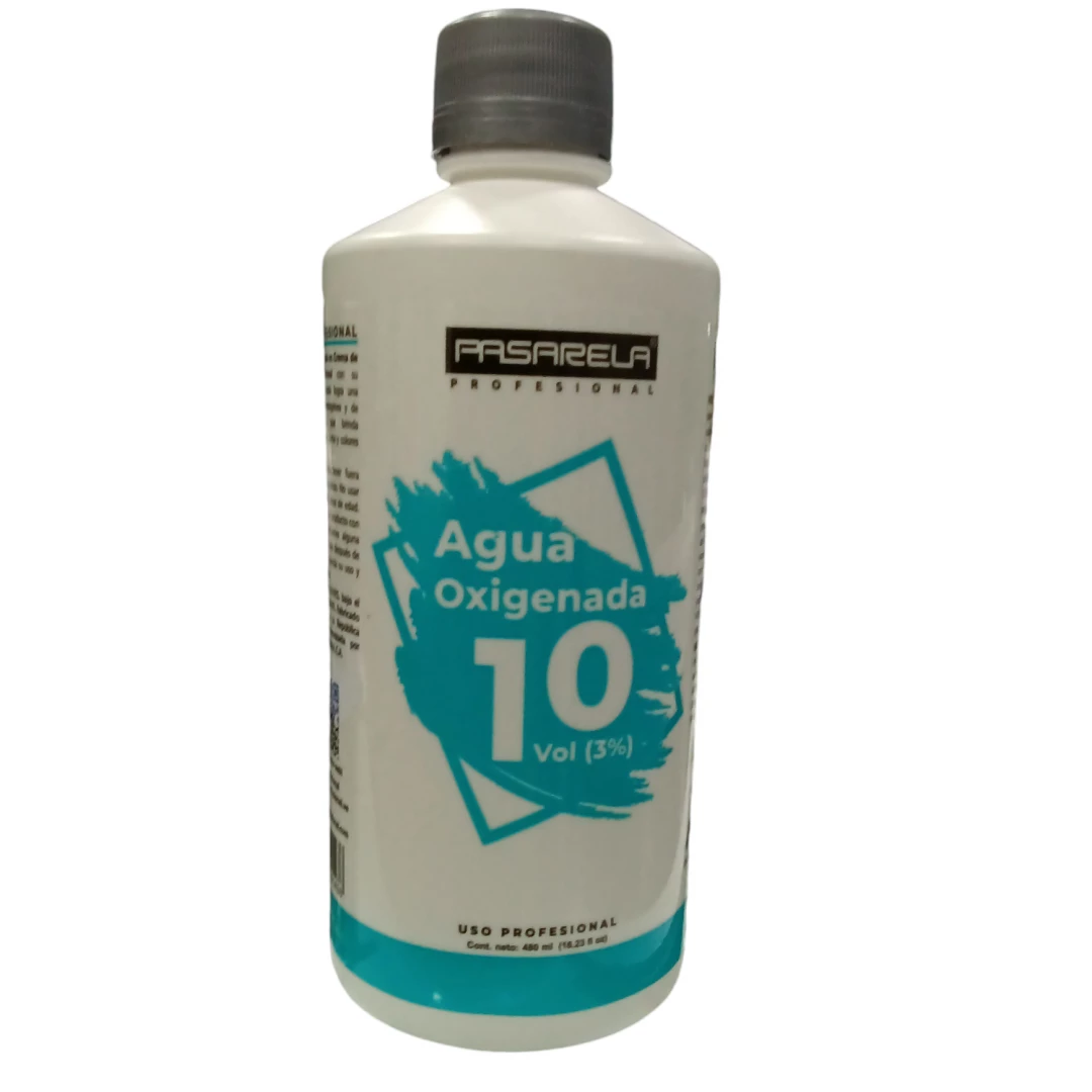 AGUA OXIGENADA PASARELA 10 VOL 480 ML