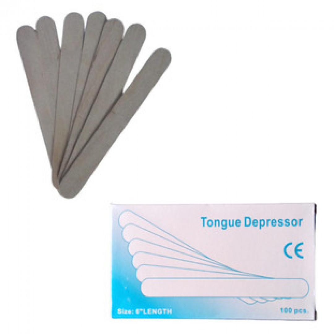 PALETA ANCHA 6" PARA DEPILAR 100 PCS.