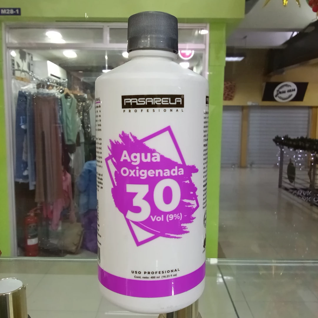 AGUA OXIGENADA PASARELA 30 VOL 480 ML