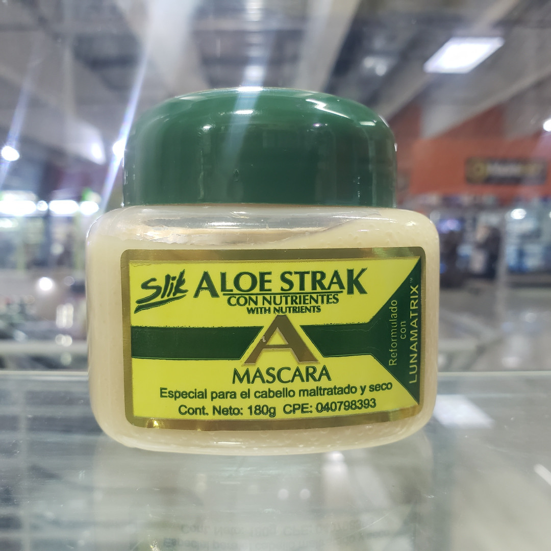MASCARILLA SLIK AlOE STRAK CON NUTRIENTES 180GR