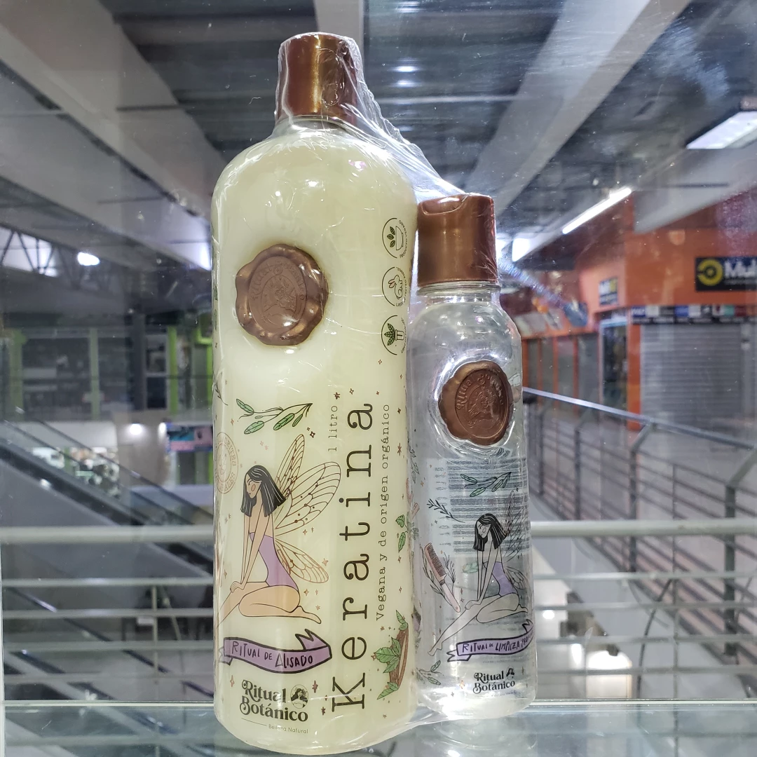 ALISADO RITUAL BOTANICO KERATINA VEGANA (1 LT) LIBRE DE FORMOL