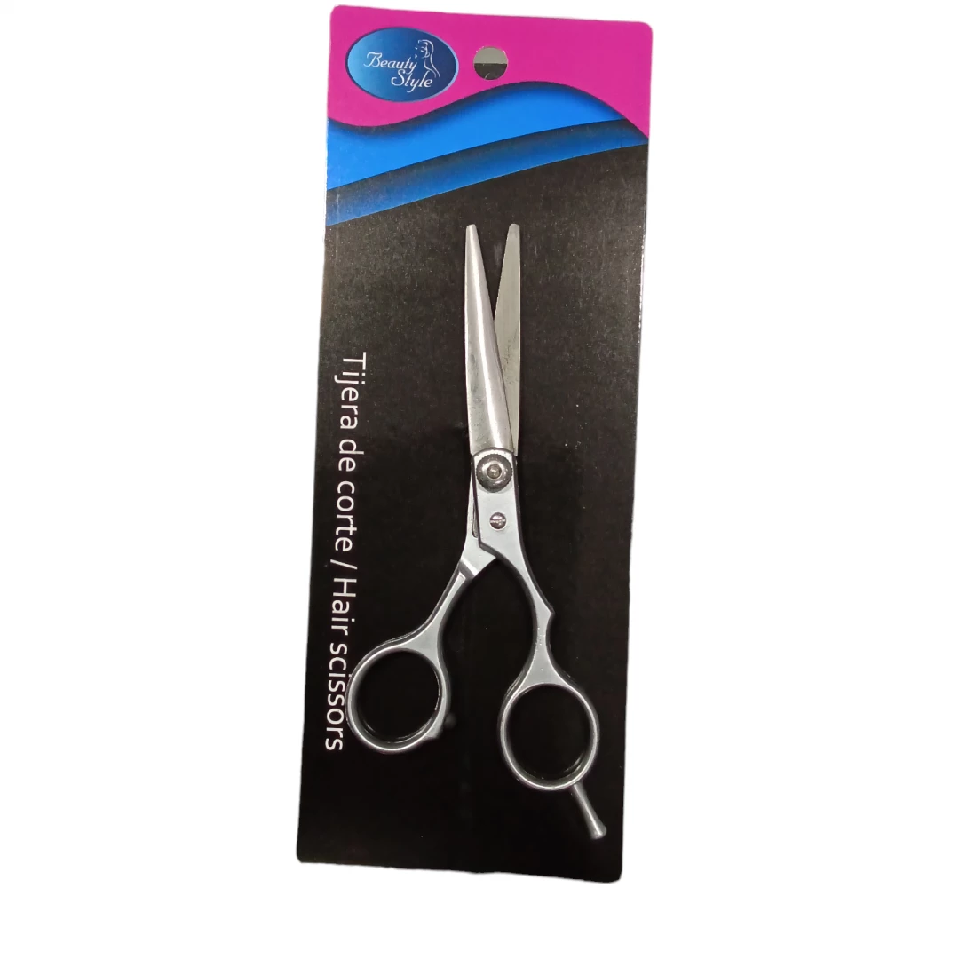 TIJERA DE CORTE BEAUTY STYLE CON TORNILLO TAMAÑO 5.5" (REF0317001 )