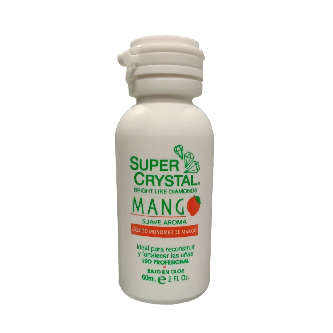MONOMER SUPER CRYSTAL LIQUIDO SUAVE AROMA DE MANGO 60 ML