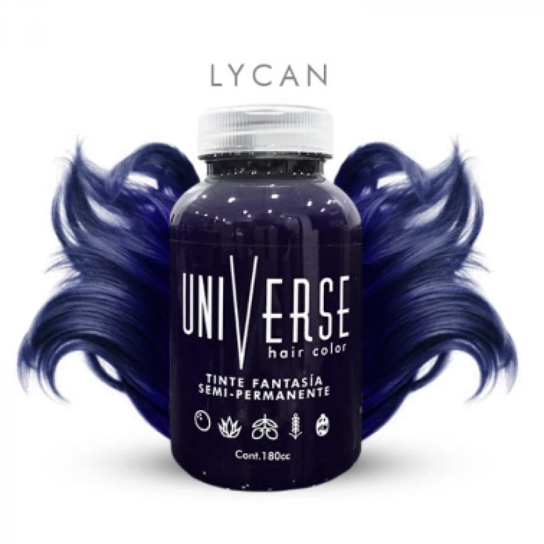 TINTE UNIVERSE HAIR COLORS LYCAN 180cc.