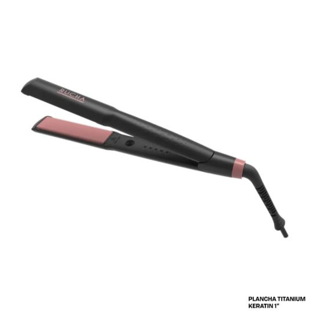 PLANCHA RUCHA TITANIUM KERATIN 1" (450F)