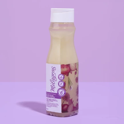 CHAMPÚ MILAGROS CEBOLLA Y PÉPTIDOS 450 ML