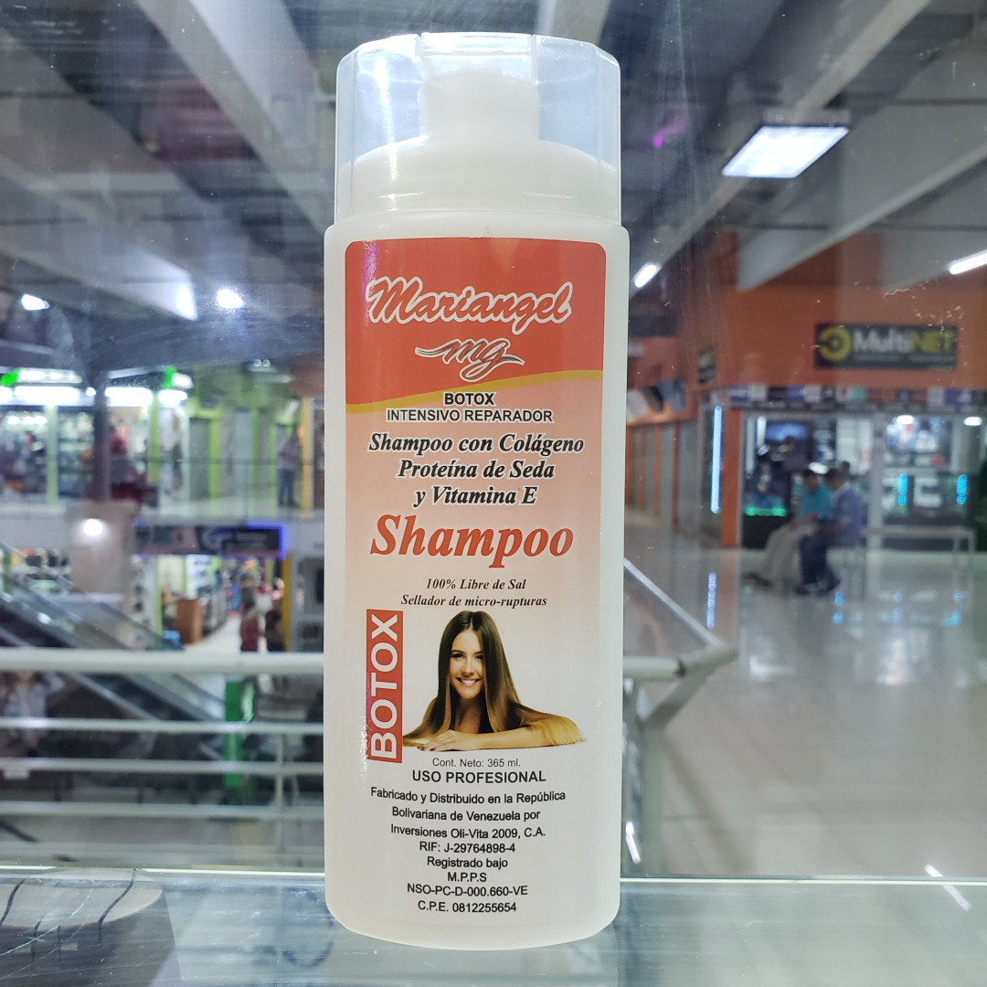 CHAMPU MARIANGEL INTENSIVO REPARADOR BOTOX SIN SAL 365 ML