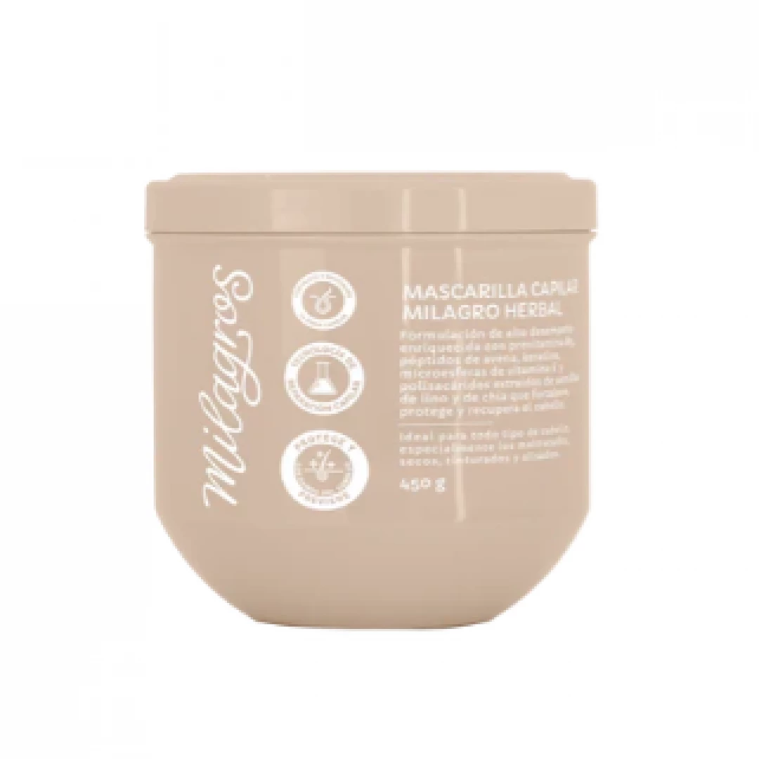 MASCARILLA MILAGROS HERBAL 450 ML