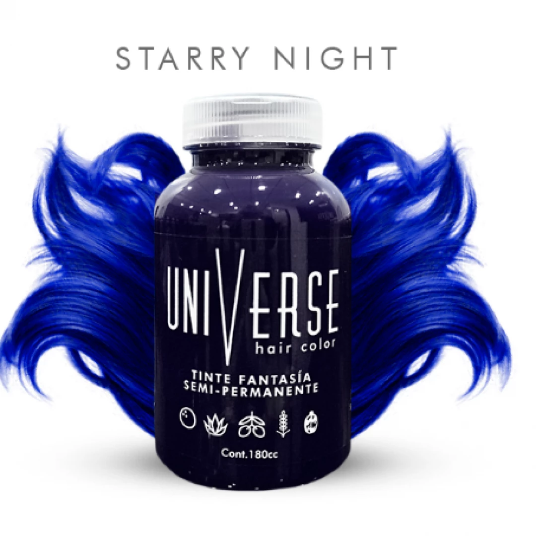 TINTE UNIVERSE HAIR COLORS STARRY NIGHT 180cc.