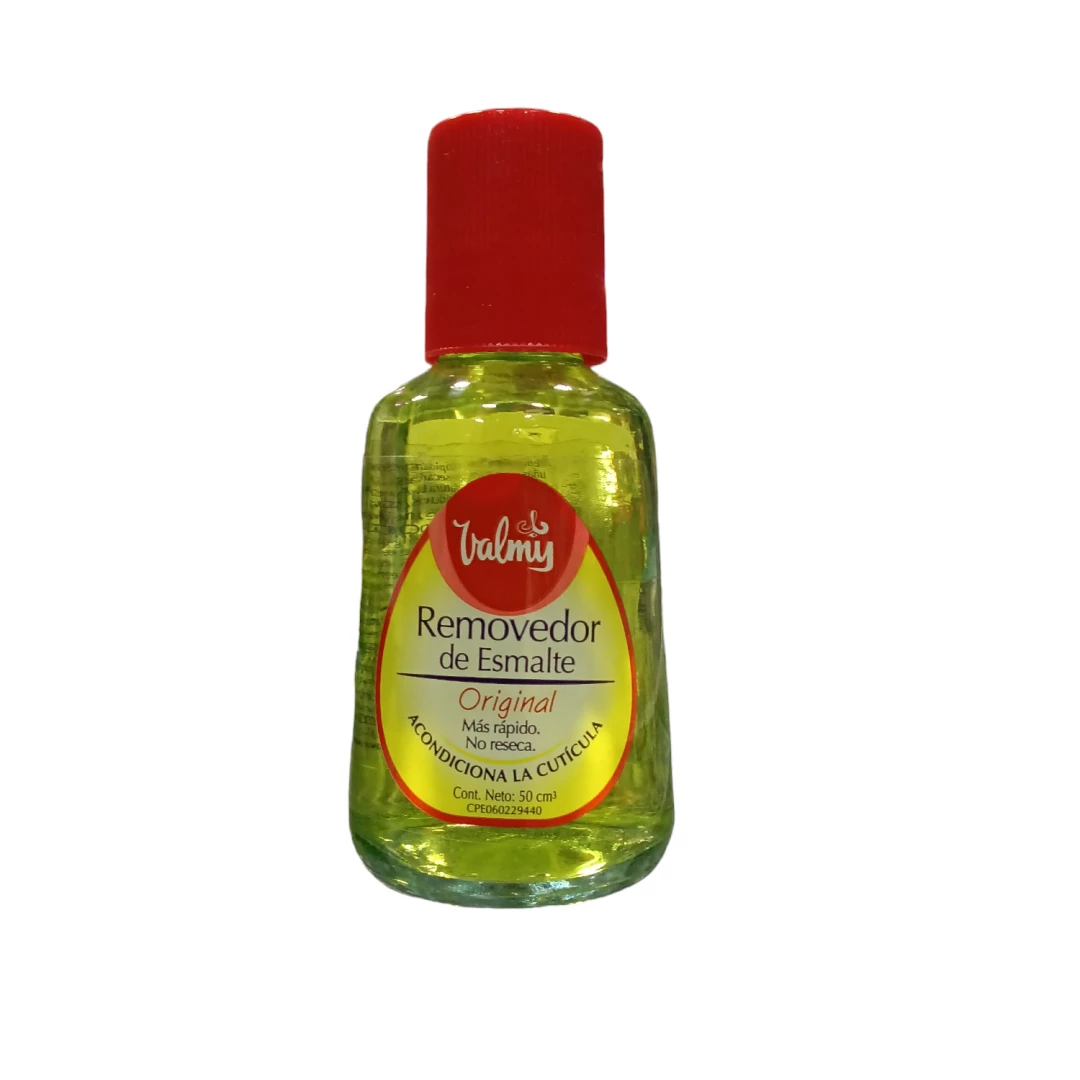 REMOVEDOR DE ESMALTE VALMY ORIGINAL 50 ML