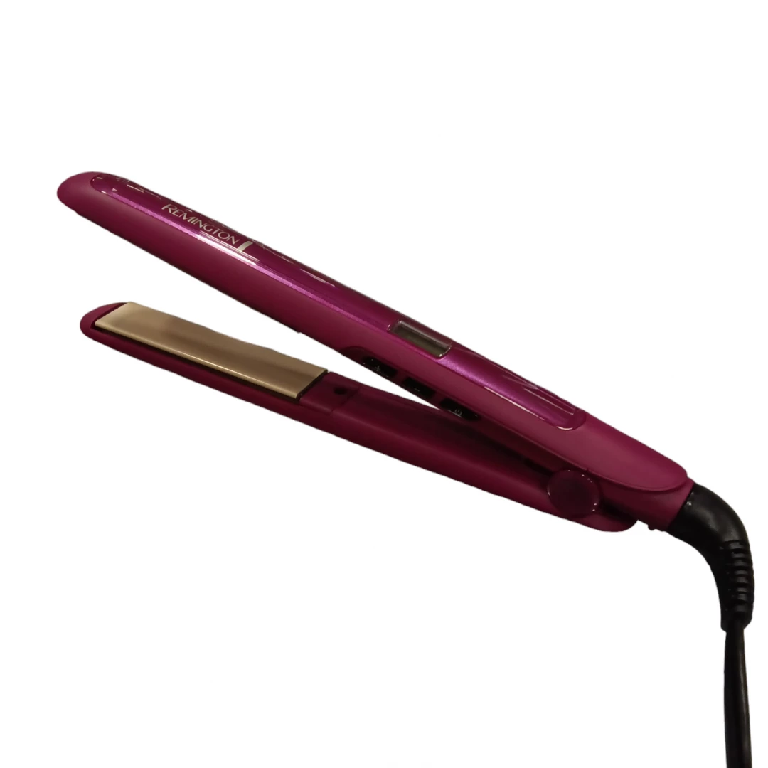 PLANCHA REMINGTON TRIPLE INFUSION KERATINA, ARGAN Y MACADAMIA 450° F (S7740)