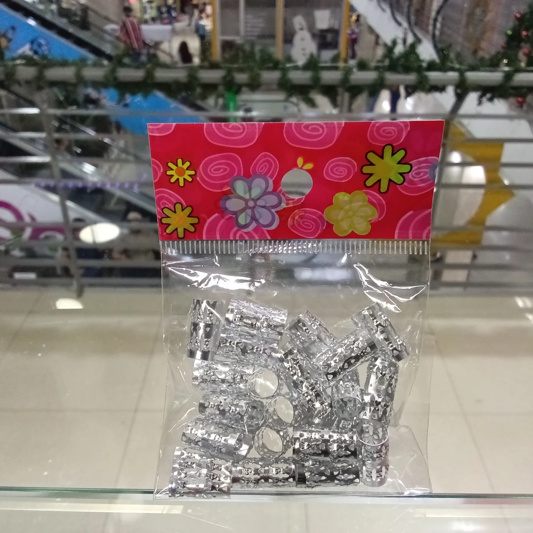 AROS PARA TRENZADOS DE CABELLOS PLATEADOS