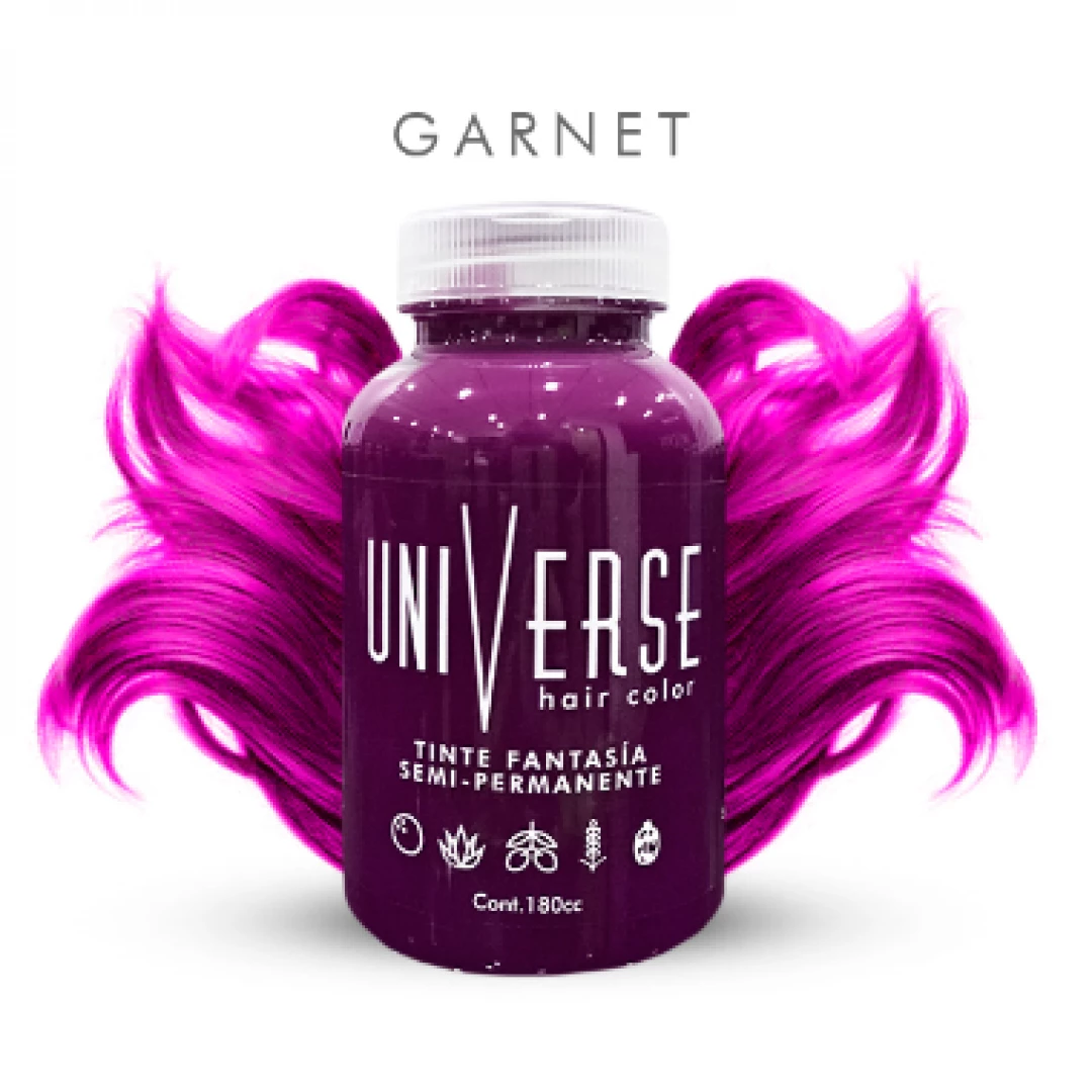 TINTE UNIVERSE HAIR COLORS GARNET 180cc.