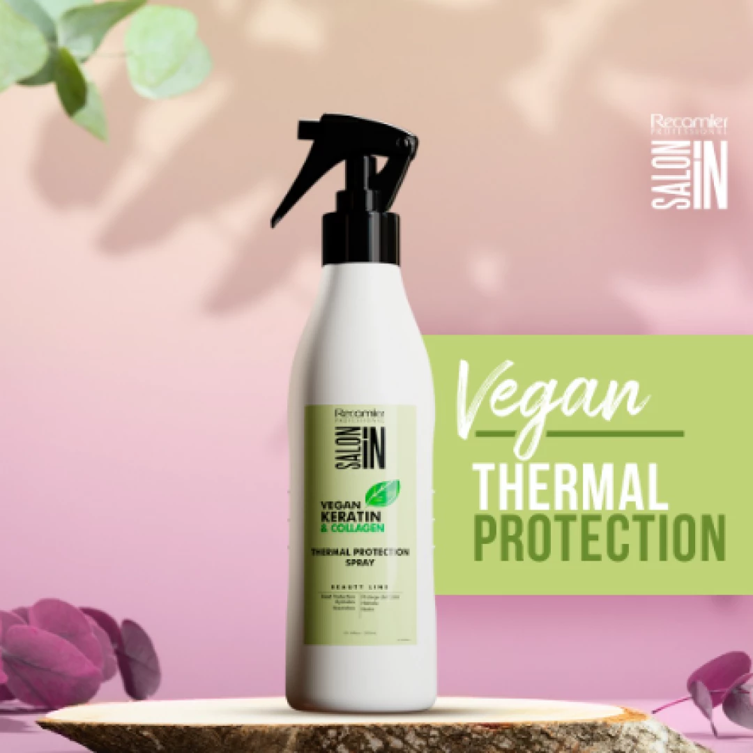 PROTECTOR TERMICO RECAMIER SALON IN VEGAN KERATIN & COLLAGEN 300 ML