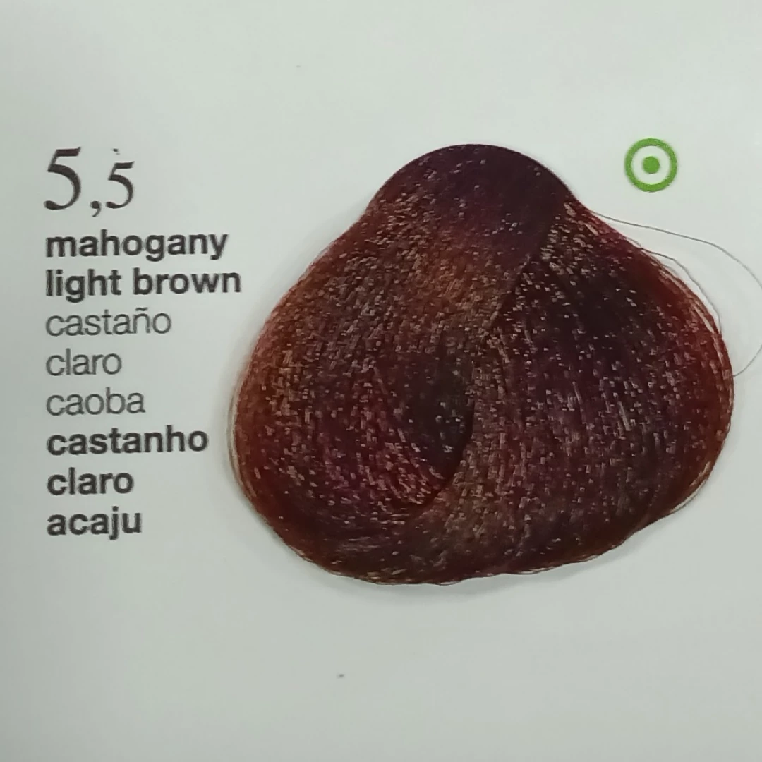 TINTE CASTAÑO CLARO CAOBA SALERM VISON 5.5 (58,6 GR)