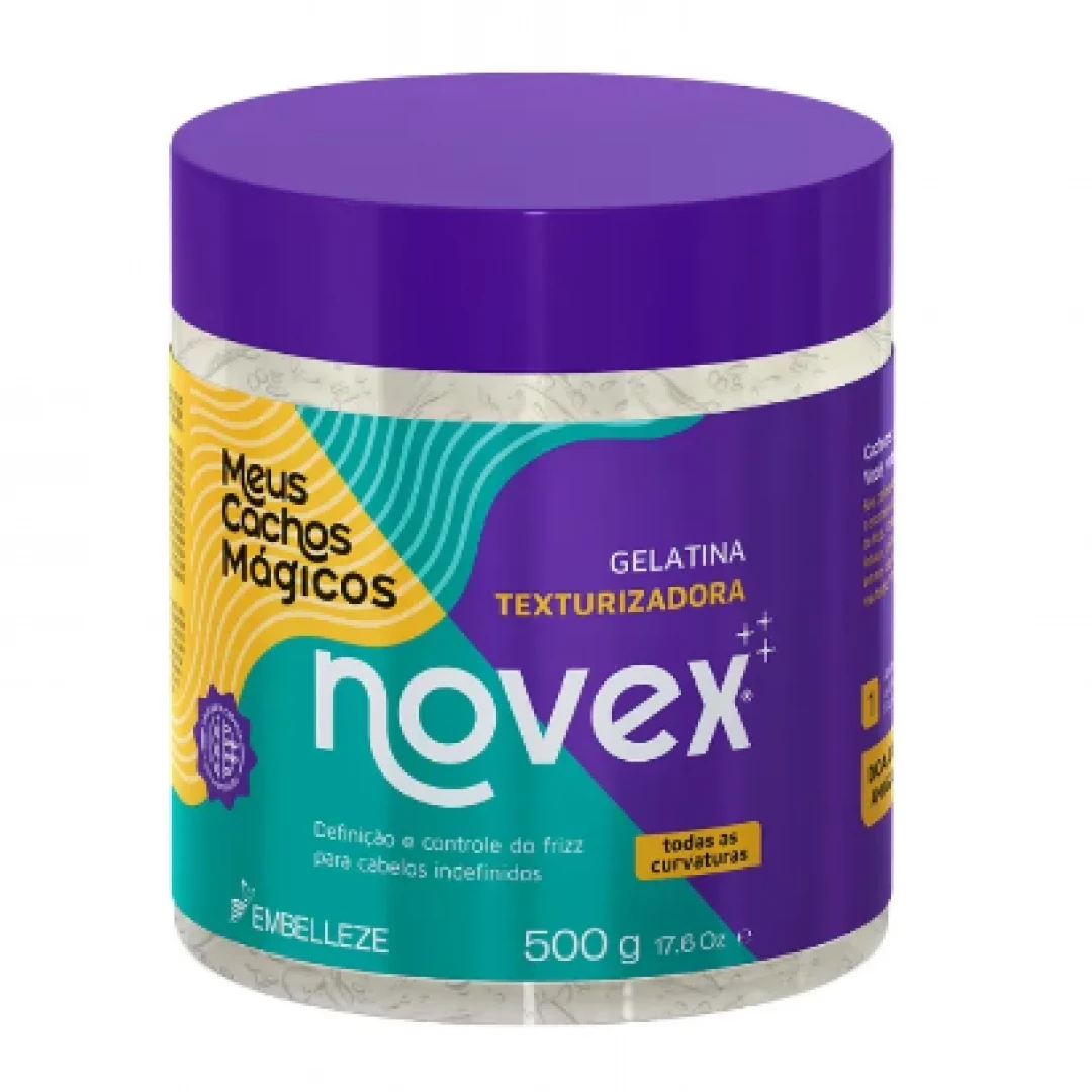 FIJADOR NOVEX GELATINA TEXTURIZADORA MEUS CACHOS MAGICOS 500GR