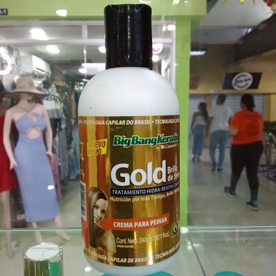 CREMA PARA PEINAR BIGBANGKERATIN  (240ML)