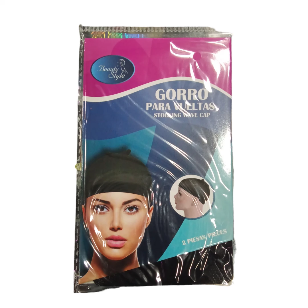 GORRO PARA VUELTAS BEAUTY STYLE NEGRO (2UNDS) REF 0785904