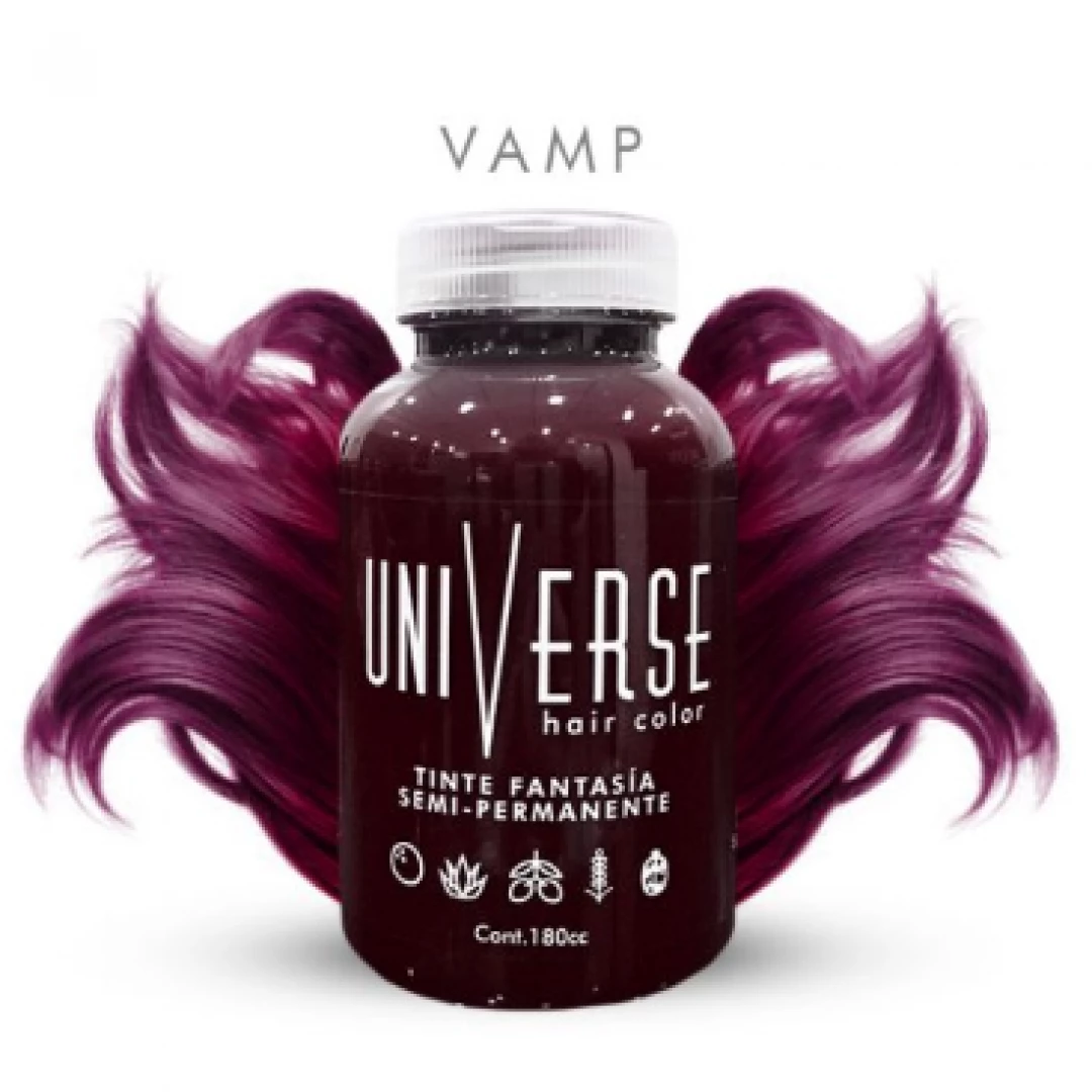 TINTE UNIVERSE HAIR COLORS VAMP 180cc.