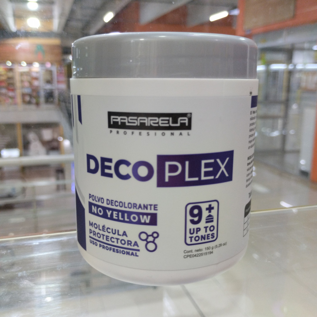 POLVO DECOLORANTE PASARELA DECOPLEX 9 TONOS 150 GR