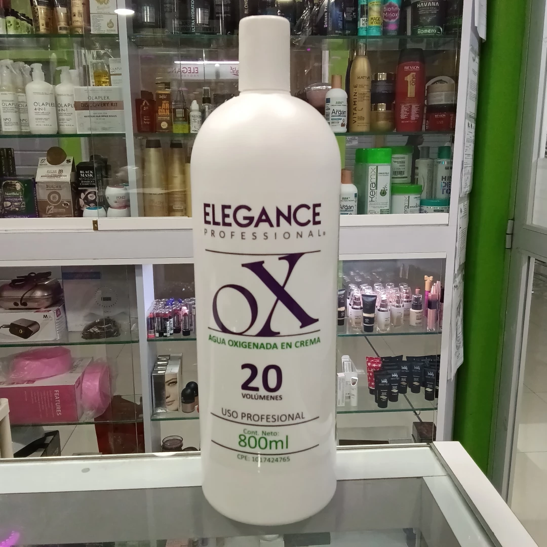 AGUA OXIGENADA ELEGANCE 20 VOL. (800 ML)