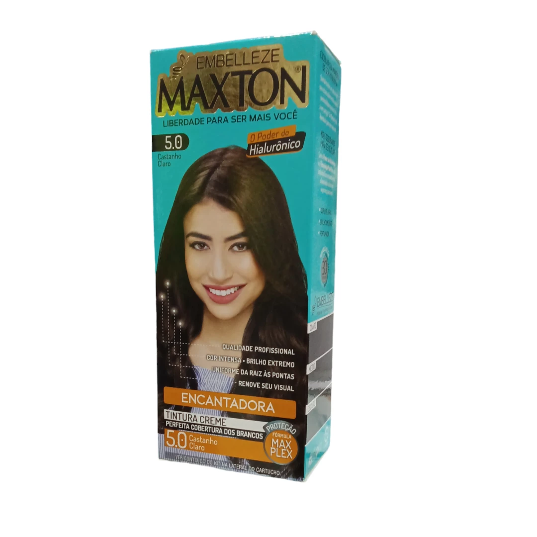 TINTE CASTAÑO CLARO MAXTON 5.0 (50 GR)