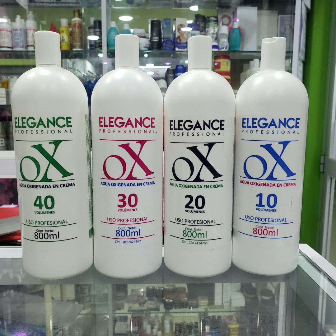 AGUA OXIGENADA ELEGANCE 800 ML