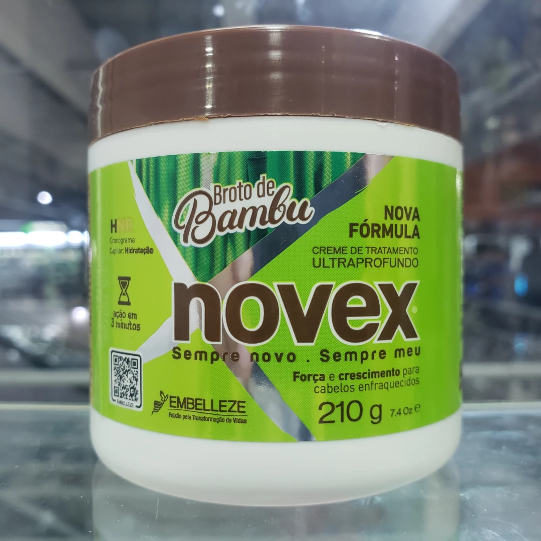 MASCARILLA NOVEX BROTO DE BAMBU (210GR)
