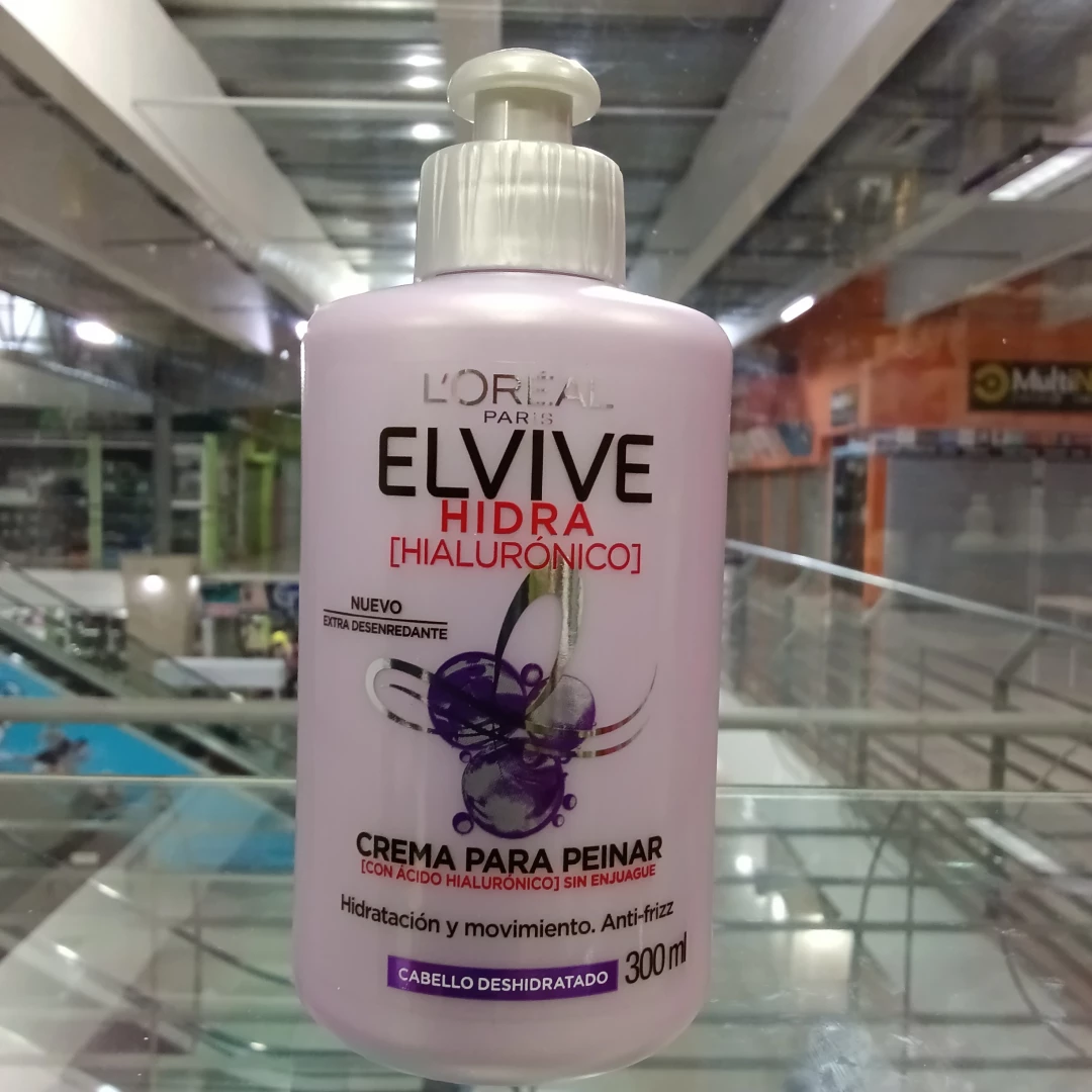 CREMA PARA PEINAR ELVIVE LOREAL HIDRA HIALURÓNICO 300ML