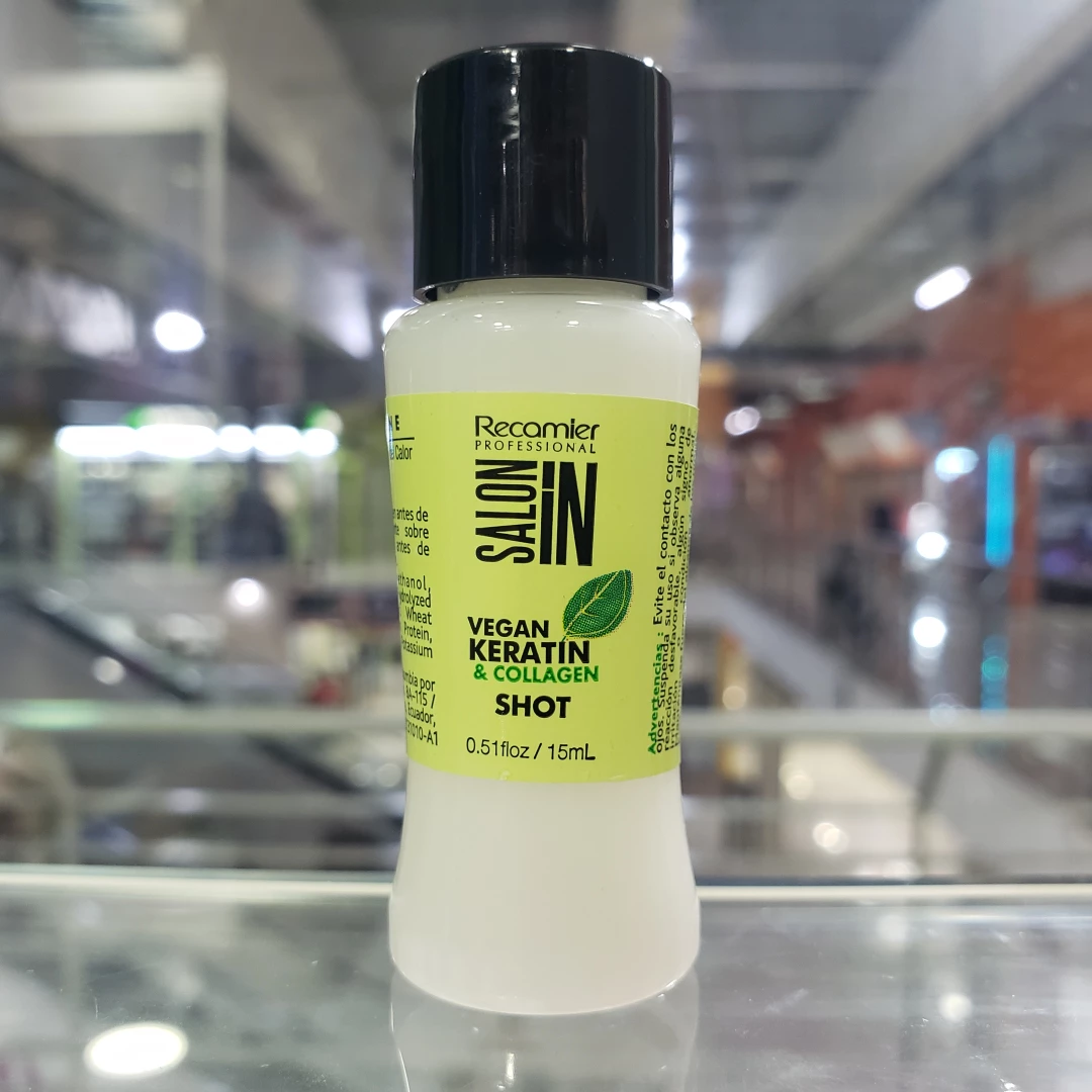 PROTECTOR TERMICO RECAMIER SALON IN VEGAN KERATIN & COLLAGEN SHOT 15 ML