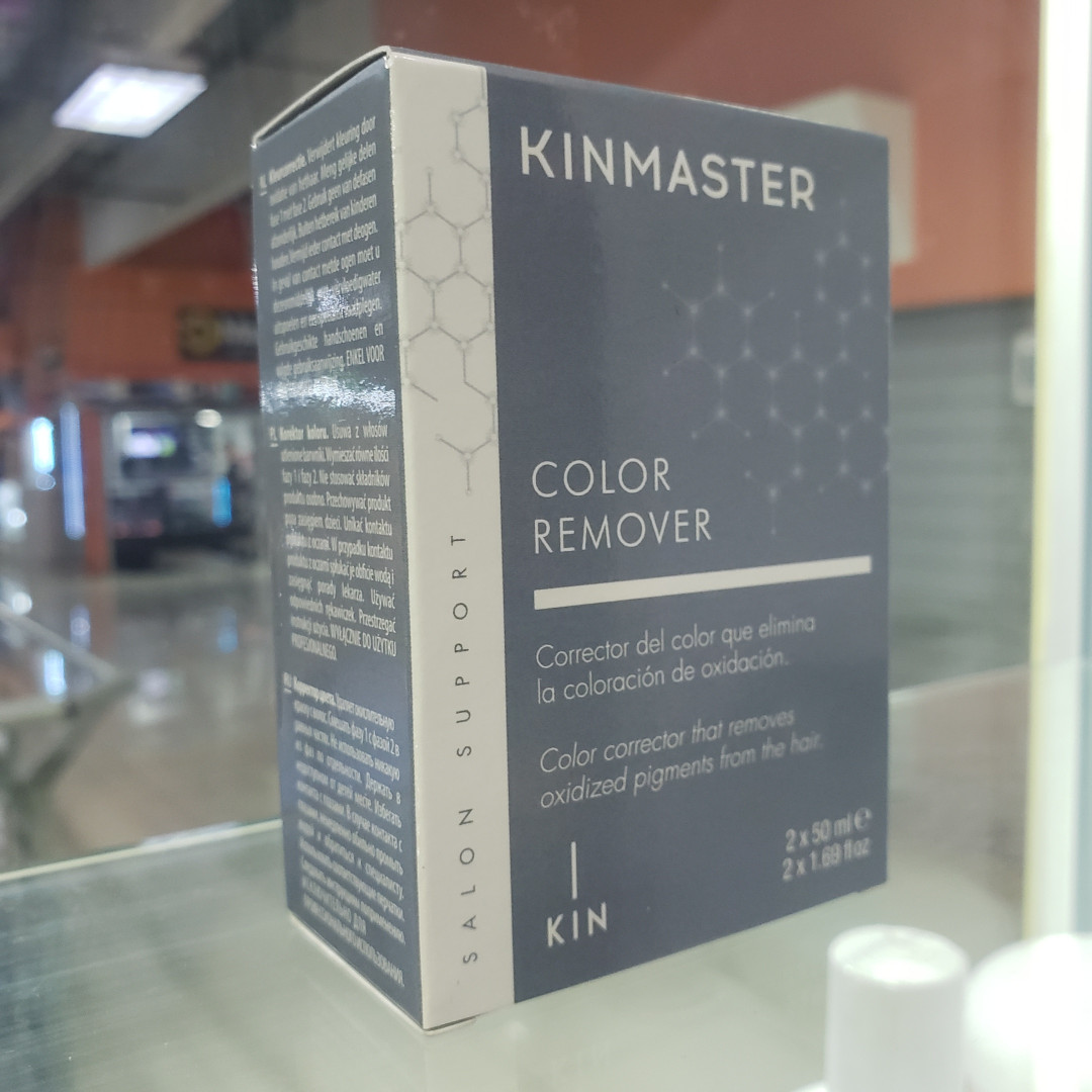 LAVADO DE COLOR REMOVER KIN KINMASTER 2 PZAS.  X 50 ML