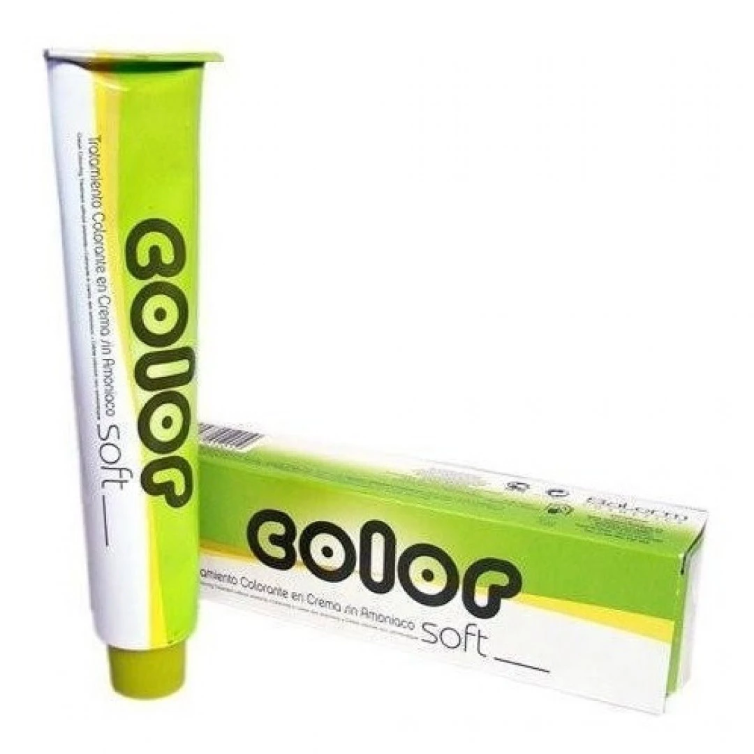 TINTE CASTAÑO MARRON INTENSO SALERM COLOR SOFT 4.77 (58,5 GR) INCLUYE EMULSION REVELADORA (120 ML)