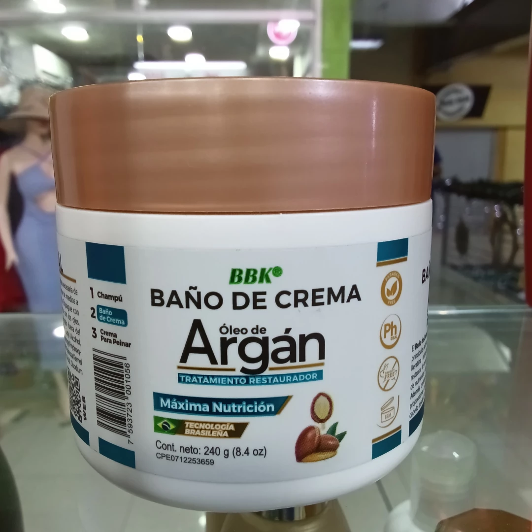 MASCARILLA BBK OLEO DE ARGAN 240 GR