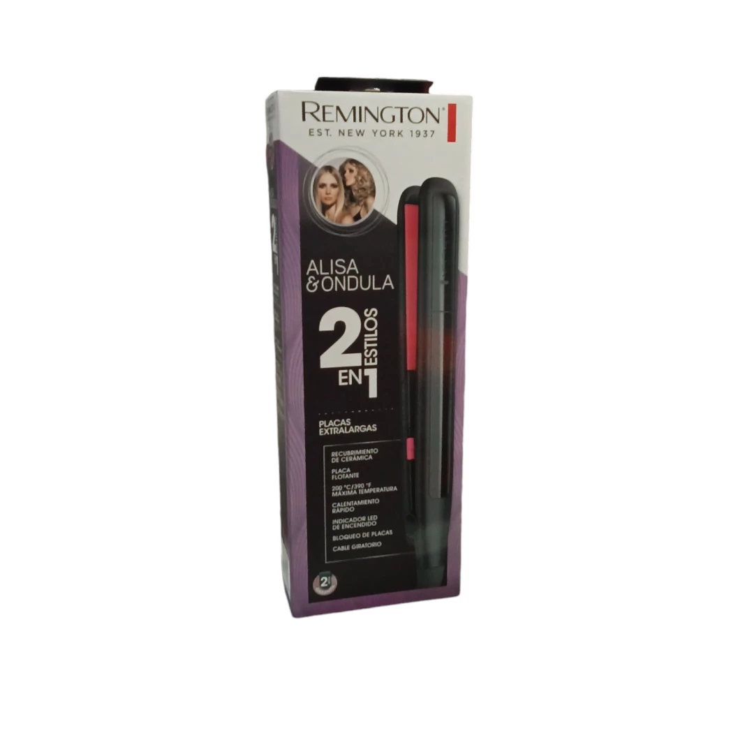 PLANCHA REMINGTON 2 EN 1 ALISA & ONDULA