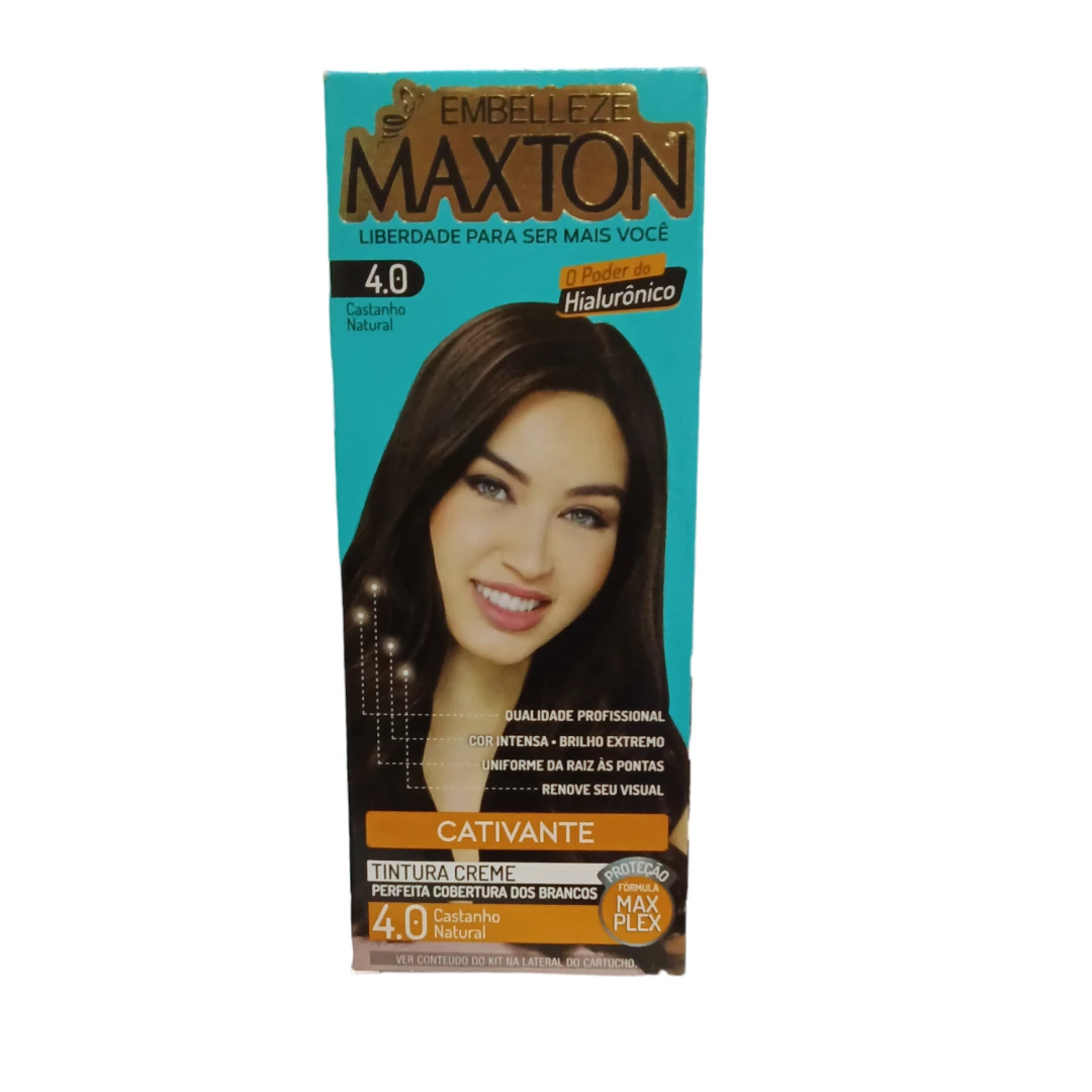 TINTE CASTAÑO NATURAL MAXTON 4.0 (50 GR)