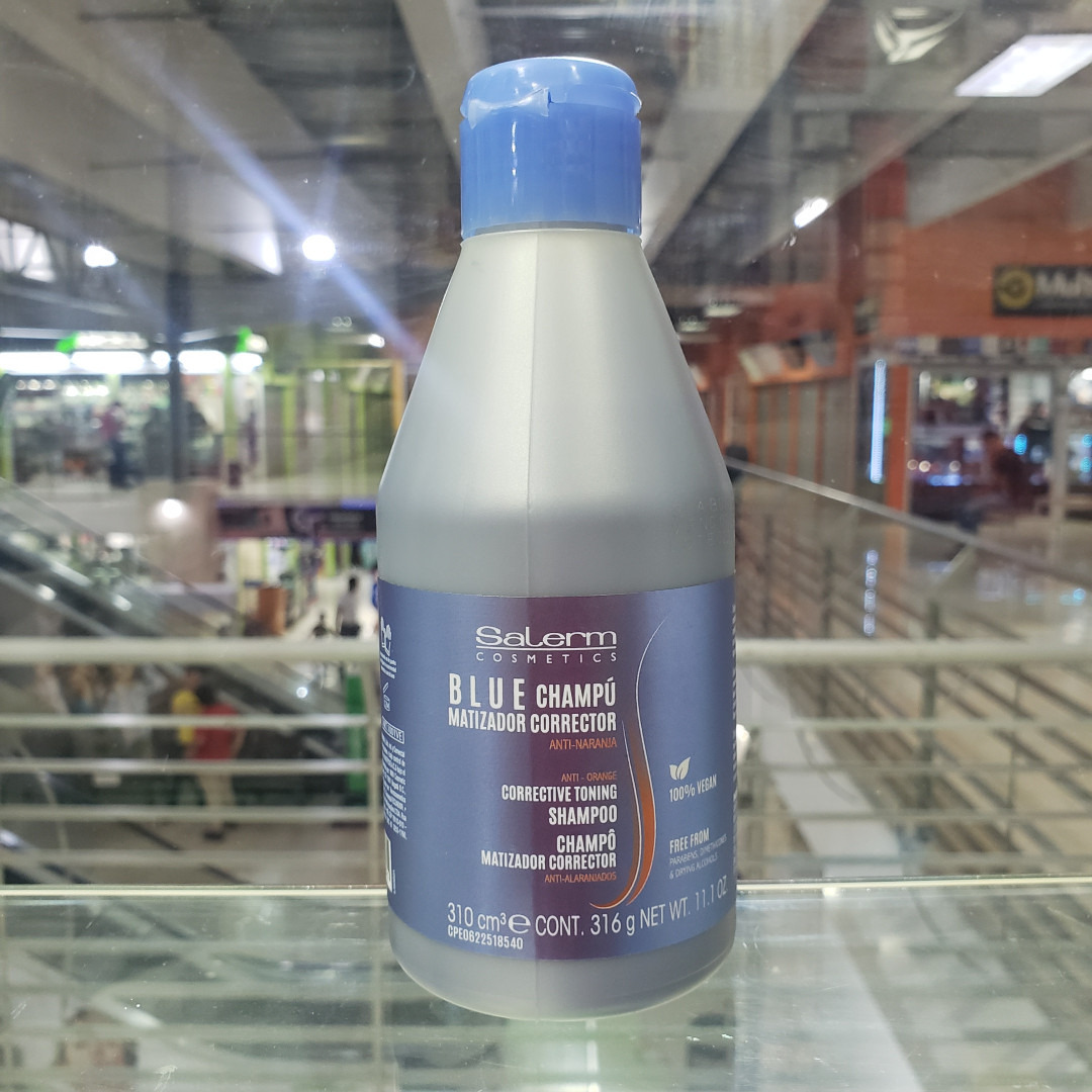 CHAMPÚ MATIZADOR SALERM BLUE CORRECTOR 310 ML