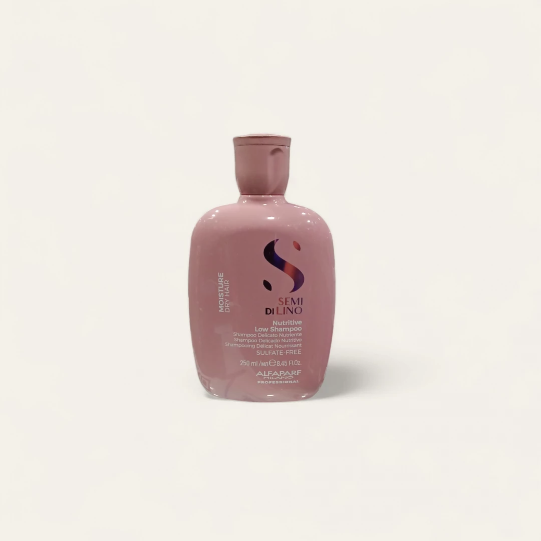 CHAMPÚ ALFAPARF SEMI DI LINO NUTRITIVE LOW  250 ML