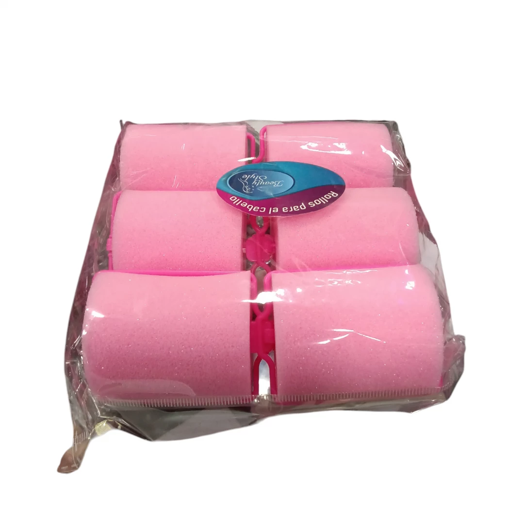 ROLLOS BEAUTY STYLE DE FOAM TALLA 45 MM COLOR (6 PZAS) REF 0286735