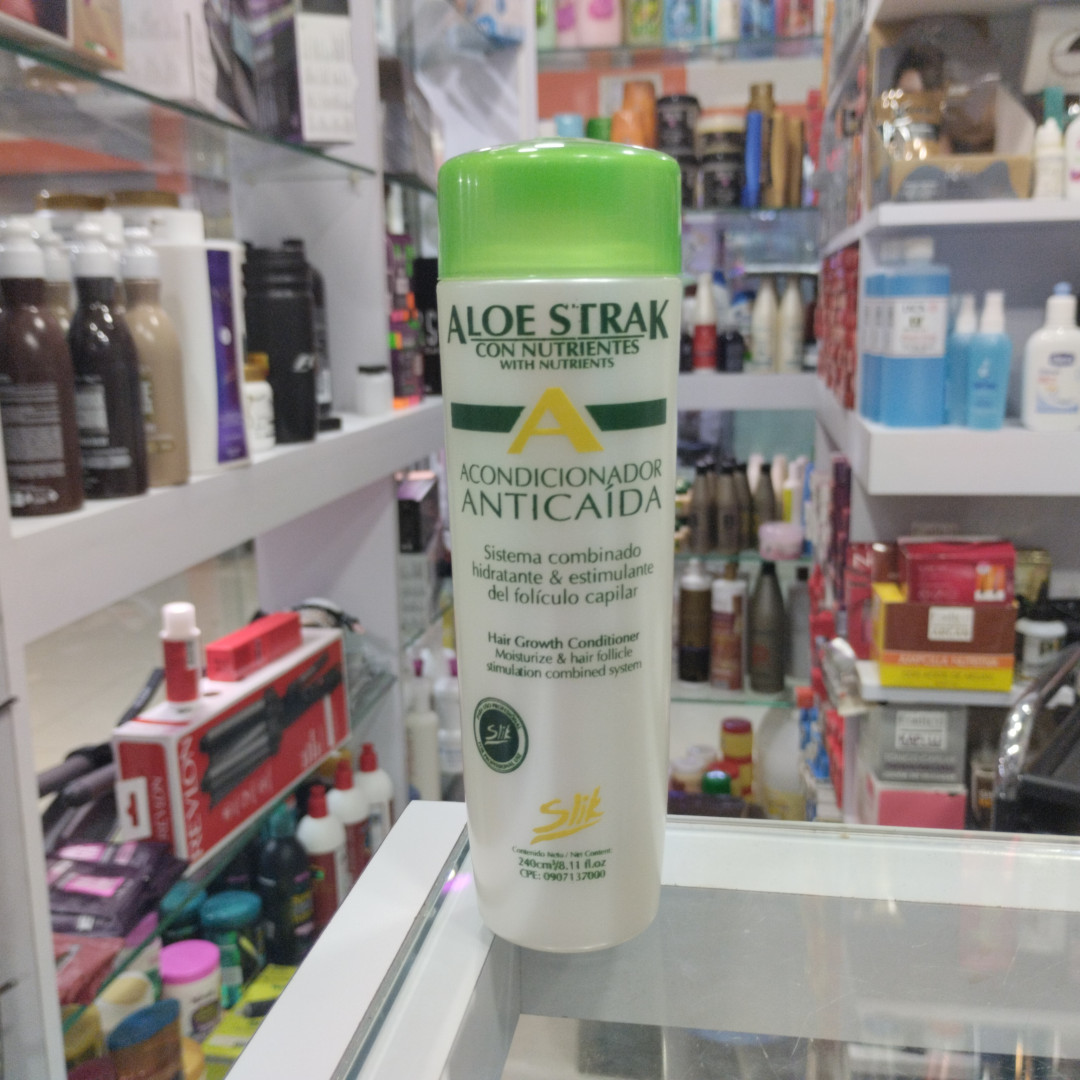 ACONDICIONADOR SLIK ALOE STRAK ANTICAIDA 360ML