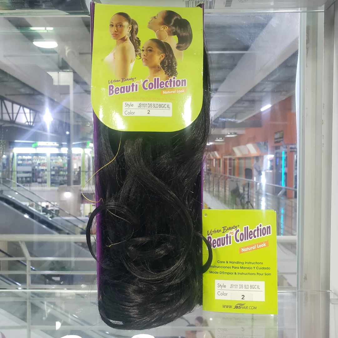 MOÑOS BEAUTI COLLECTION CABELLO SINTETICO # 2 NEGRO