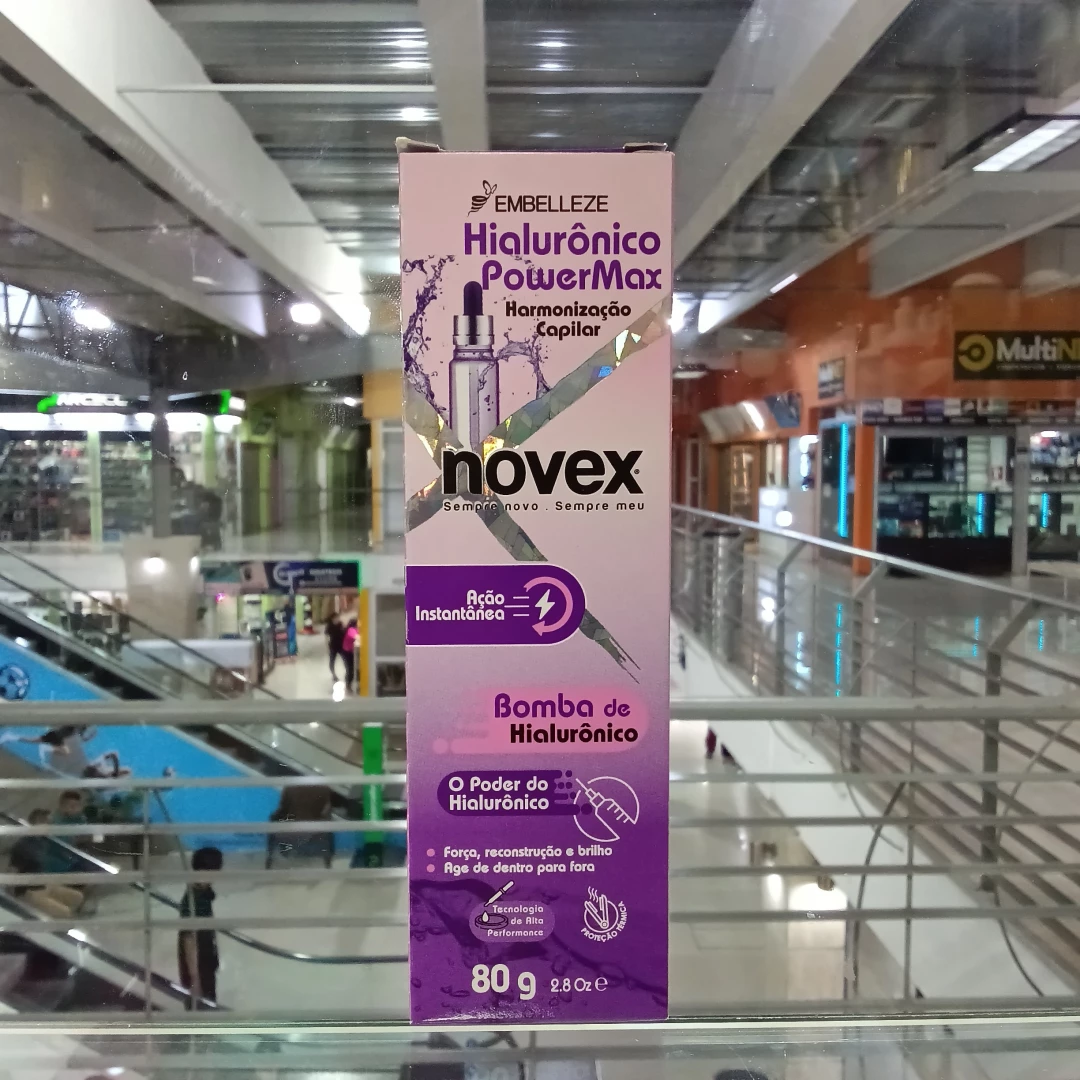 RECARGA NOVEX BOMBA DE HIALURONICO POWER MAX 80GR