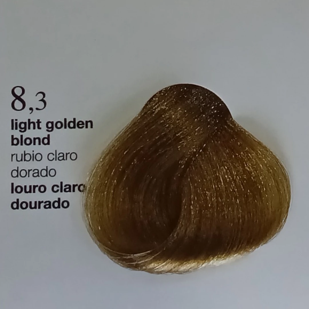 TINTE RUBIO CLARO DORADO SALERM VISON 8.3 (58,6 GR)