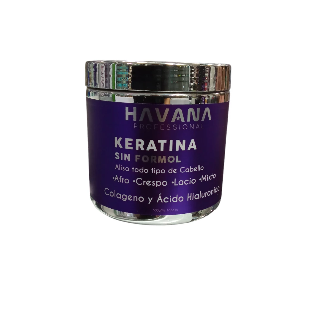ALISADO HAVANA KERATINA SIN FORMOL 500ML